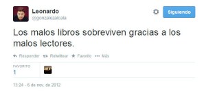tercer tweet de Leo